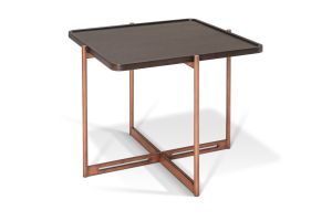 SOIE - Square End Table - Wood Top