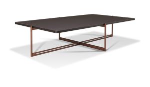 SOIE - Rectangular Coffee Table - Wood Top